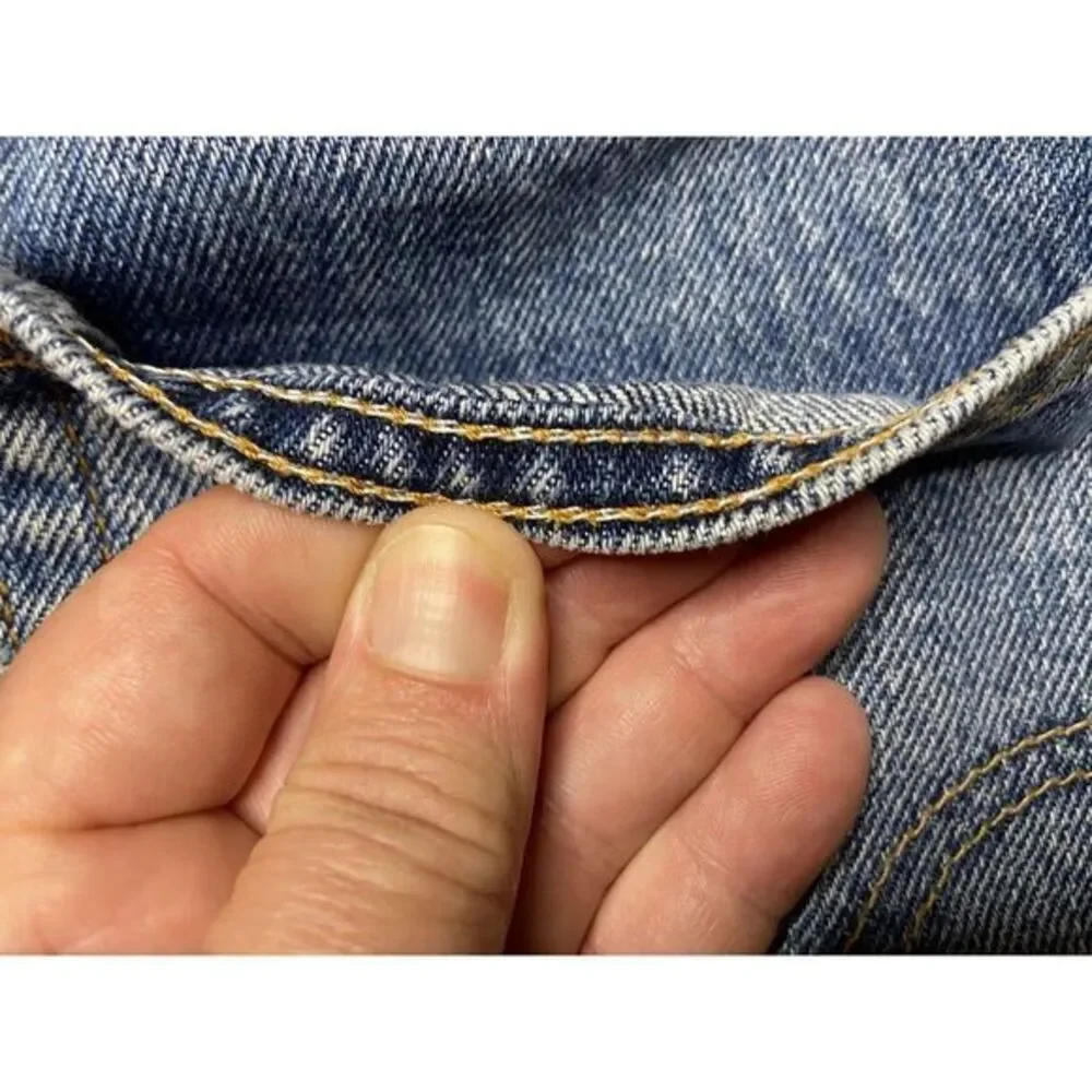 Vintage Levi 505 Jeans‎ Mens 33X30 Blue 2004 Straight 100% Cotton Denim Red Tab